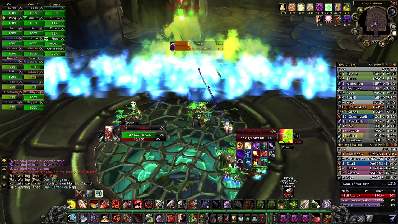 Resident Sleeper vs Illidan Stormrage - Endless TBC 2.4.3 - Warrior Arms POV