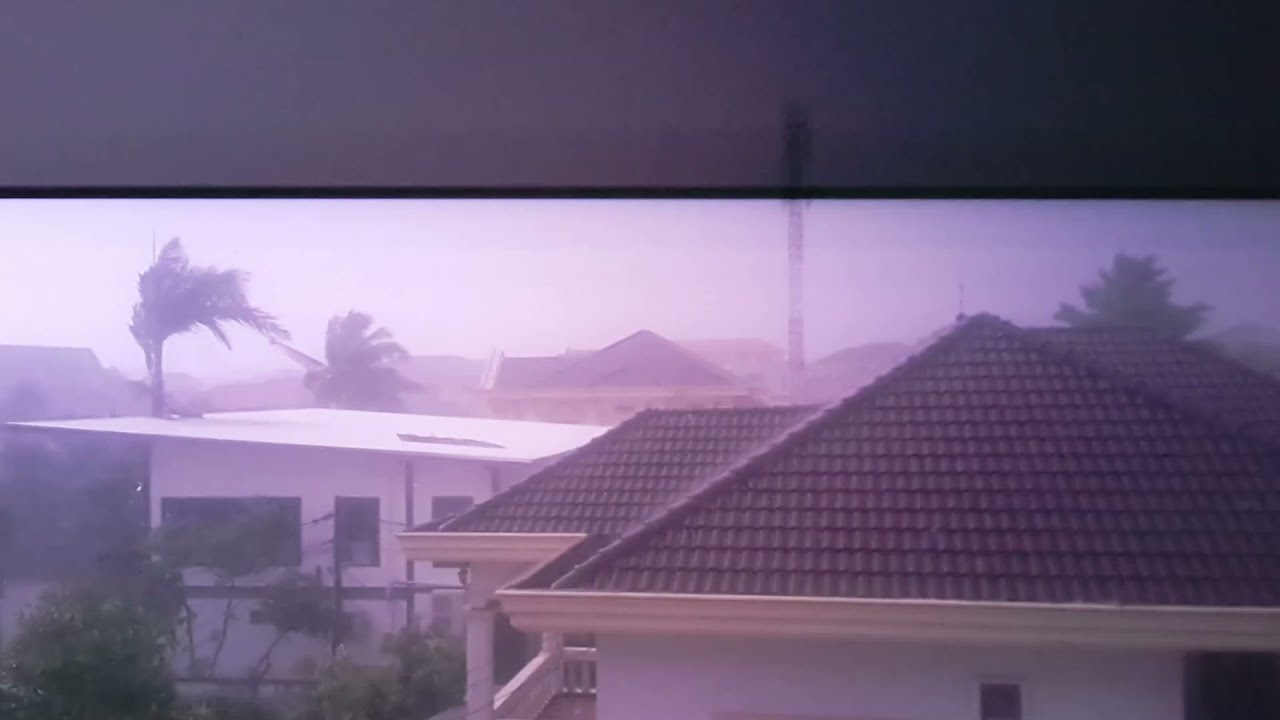 HEAVY RAIN (16.4.2021 Vientiane Laos)