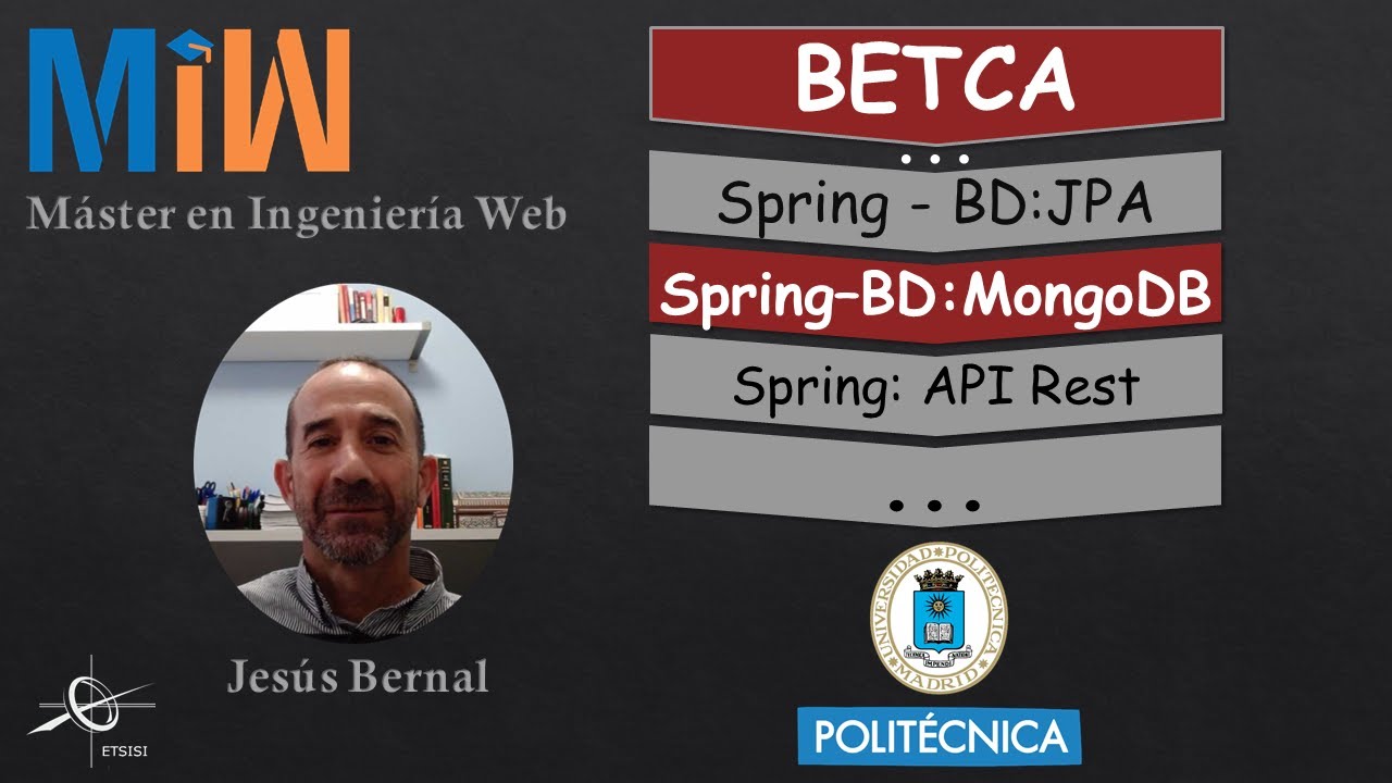 Spring-Boot. Introducción a la persistencia con MongoDB