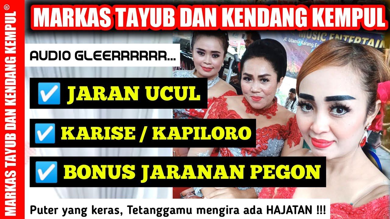 MARKAS KENDANG KEMPUL | JARAN UCUL, KARISE KAPILORO + BONUS JARANAN ORGEN TUNGGAL TERBARU 2023