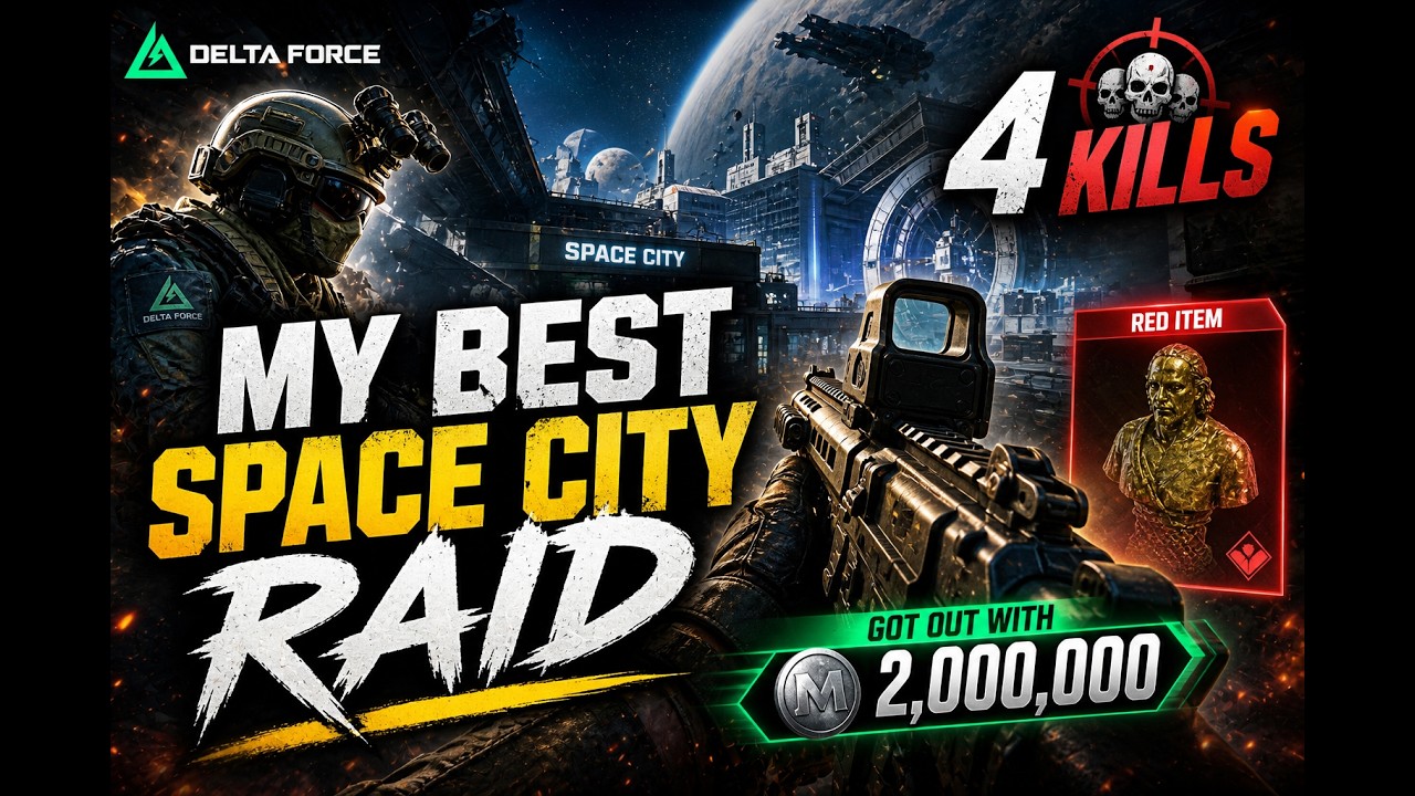 My best Space city raid #DeltaForce #deltaforcegame #burstfest26