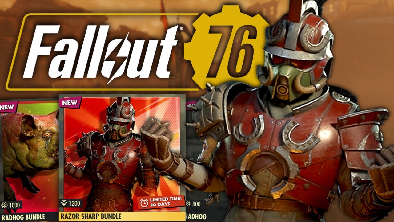 Два НОВЫХ набора и еженедельные предложения! | Обновление Атомной лавки Fallout 76