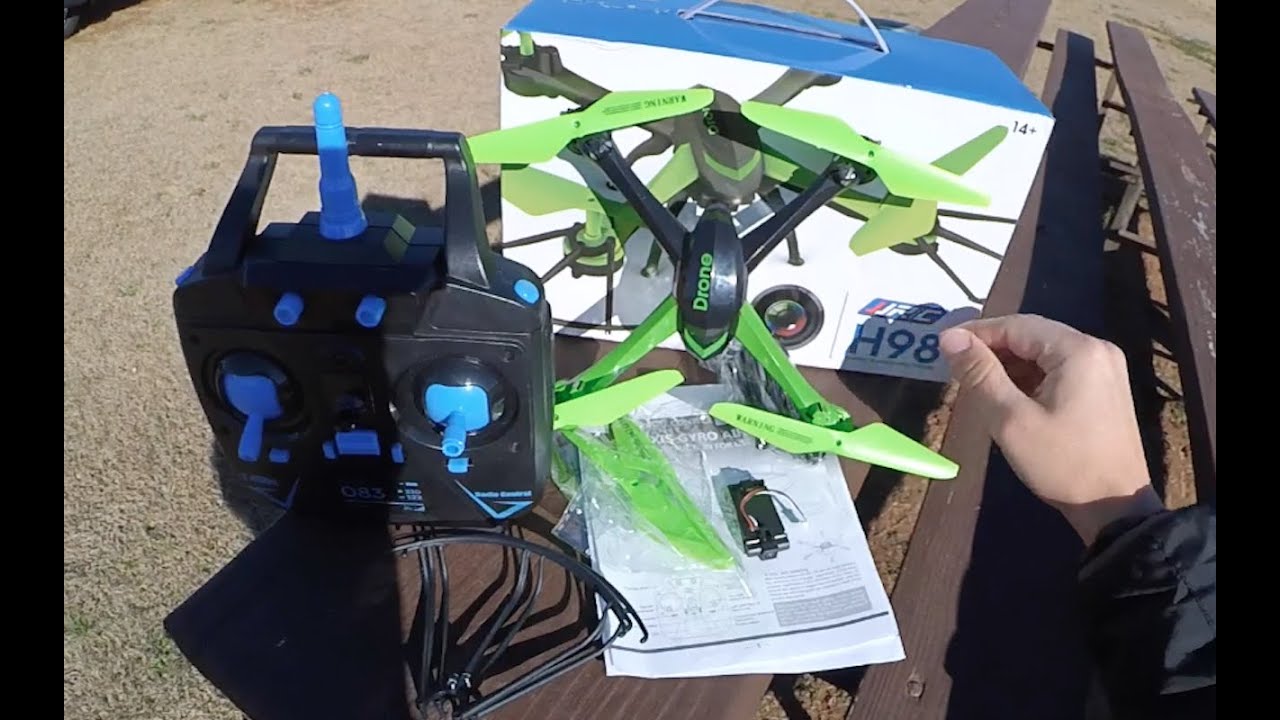 JJRC H98 Quadcopter - Part 1 - Review and Outdoor Flight