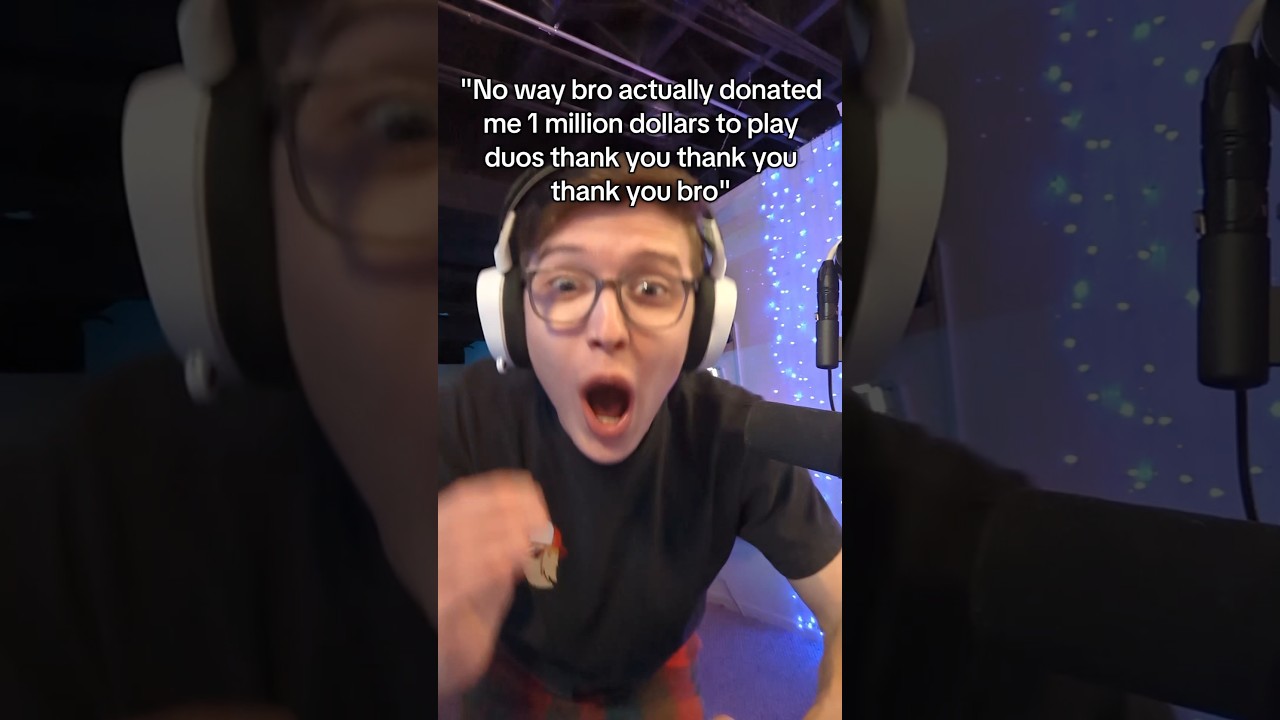 Viewer DONATES $1,000,000 to PLAY...