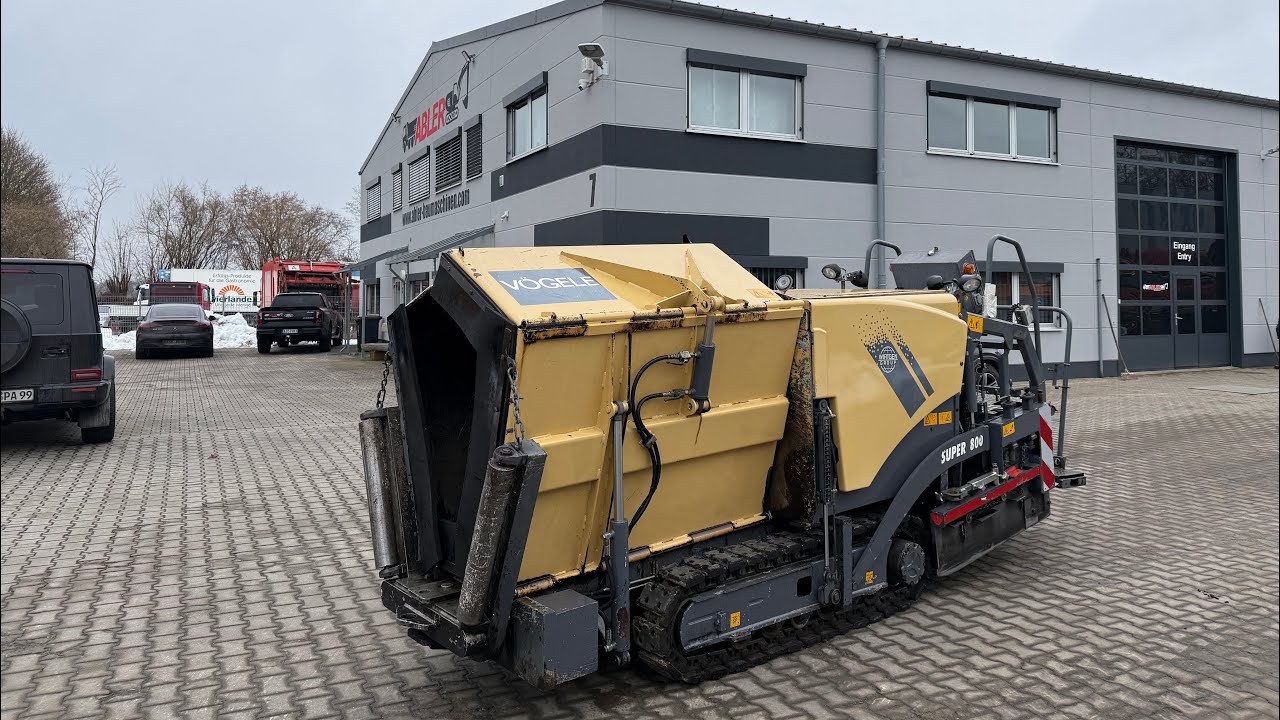 VÖGELE Super 800 Asphaltfertiger 