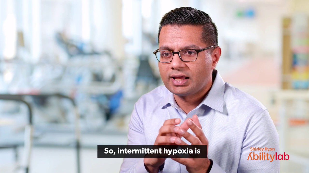 Intermittent hypoxia at Shirley Ryan AbilityLab