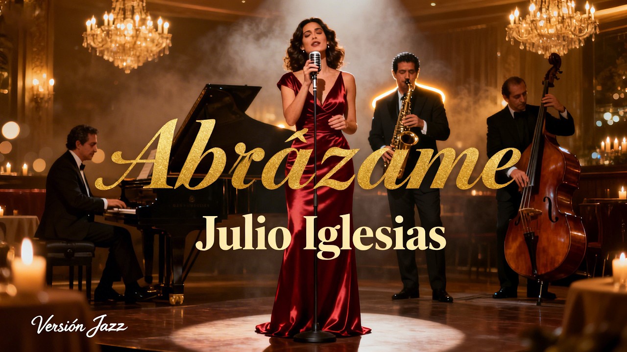 Abrázame – Julio Iglesias | Cover Bolero Jazz | Jazz Latino y Música Romántica