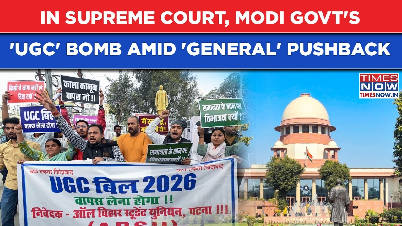Supreme Court: Modi Govt's 'UGC' Retreat Amid 'General' Pushback? Big Admission In SC Reveals...