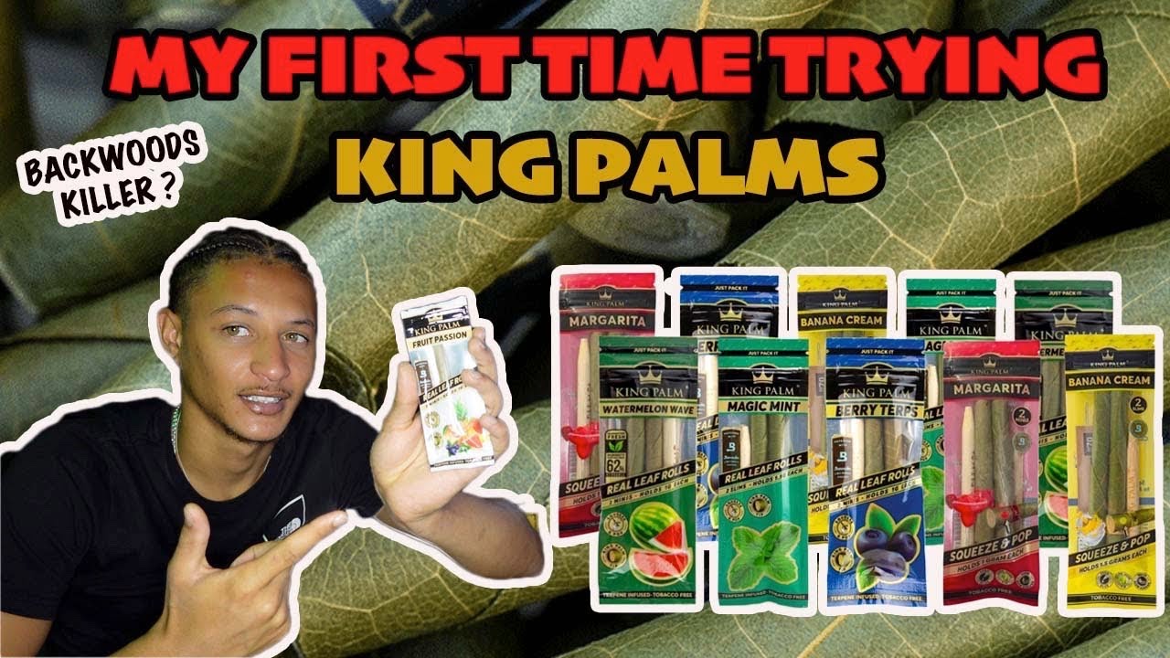 MY FIRST TIME TRYIING KING PALMS | BACKWOODS KILLER | BEST BLUNT WRAPS?| KING PALMS REVIEW| SPACED