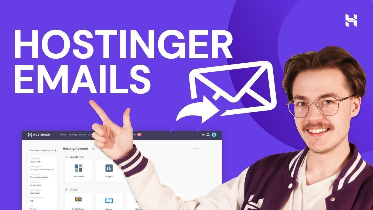 Как начать работу с электронной почтой Hostinger