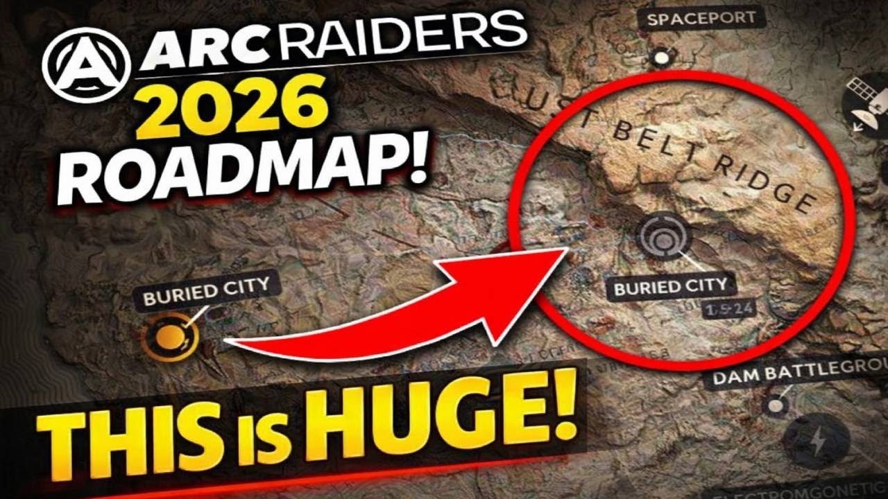 Arc Raider's 2026 Roadmap Is MASSIVE… New Map, Boss & Monthly Updates