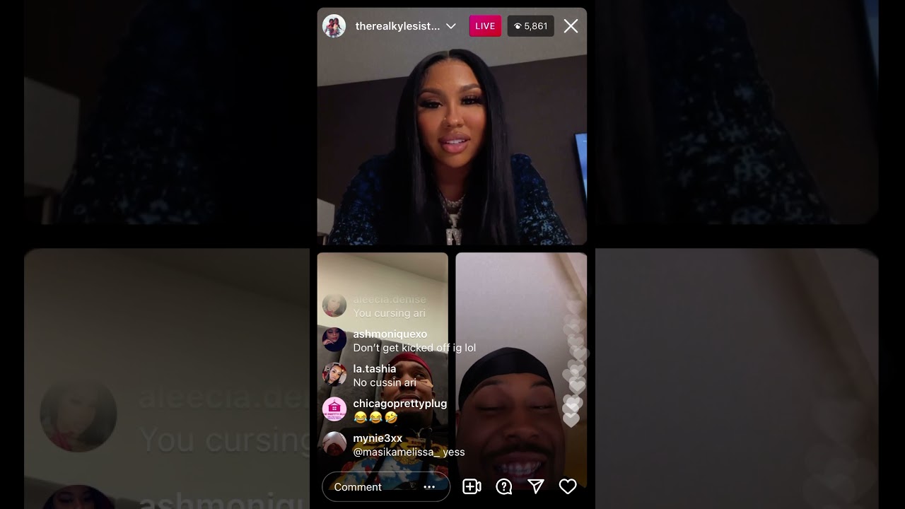 Ari Fletcher IG Live *FUNNIEST LIVE EVER (MUST WATCH)