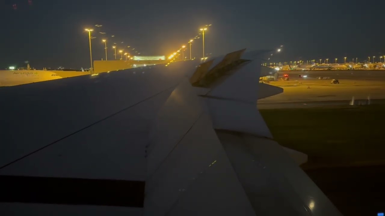 Landing in Washington DC IAD Airport