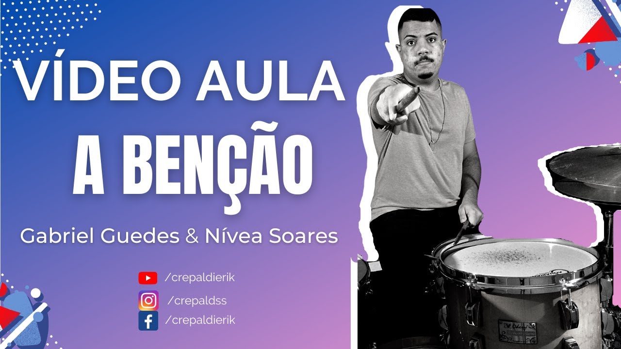 A BENÇÃO // VÍDEO AULA DE BATERA