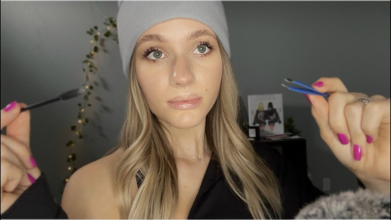 ASMR| Doing Your Eyebrows (Personal Attention)