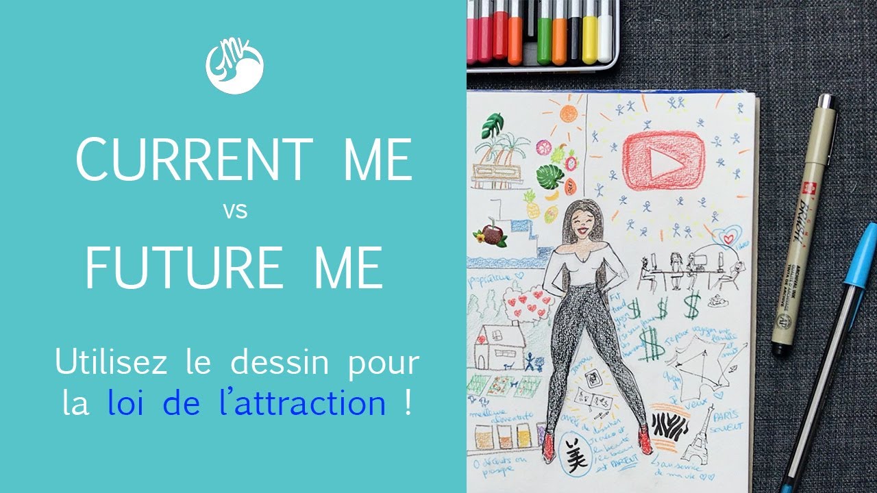 QUI SUIS-JE ? | ✏️🌈 Exercice d' art thérapie pour mieux se connaître et découvrir son rêve