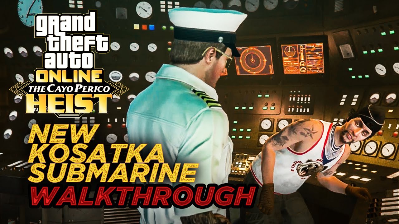 Buying the KOSATKA Submarine $9M & Tour (GTA Online Cayo Perico Heist Update)