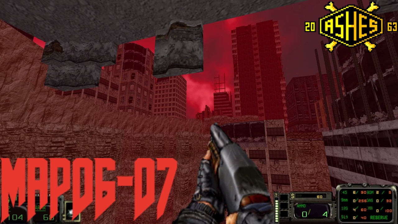 РАДИАКТИВНЫЙ ГОРОД - Ashes 2063 - MAP06-07
