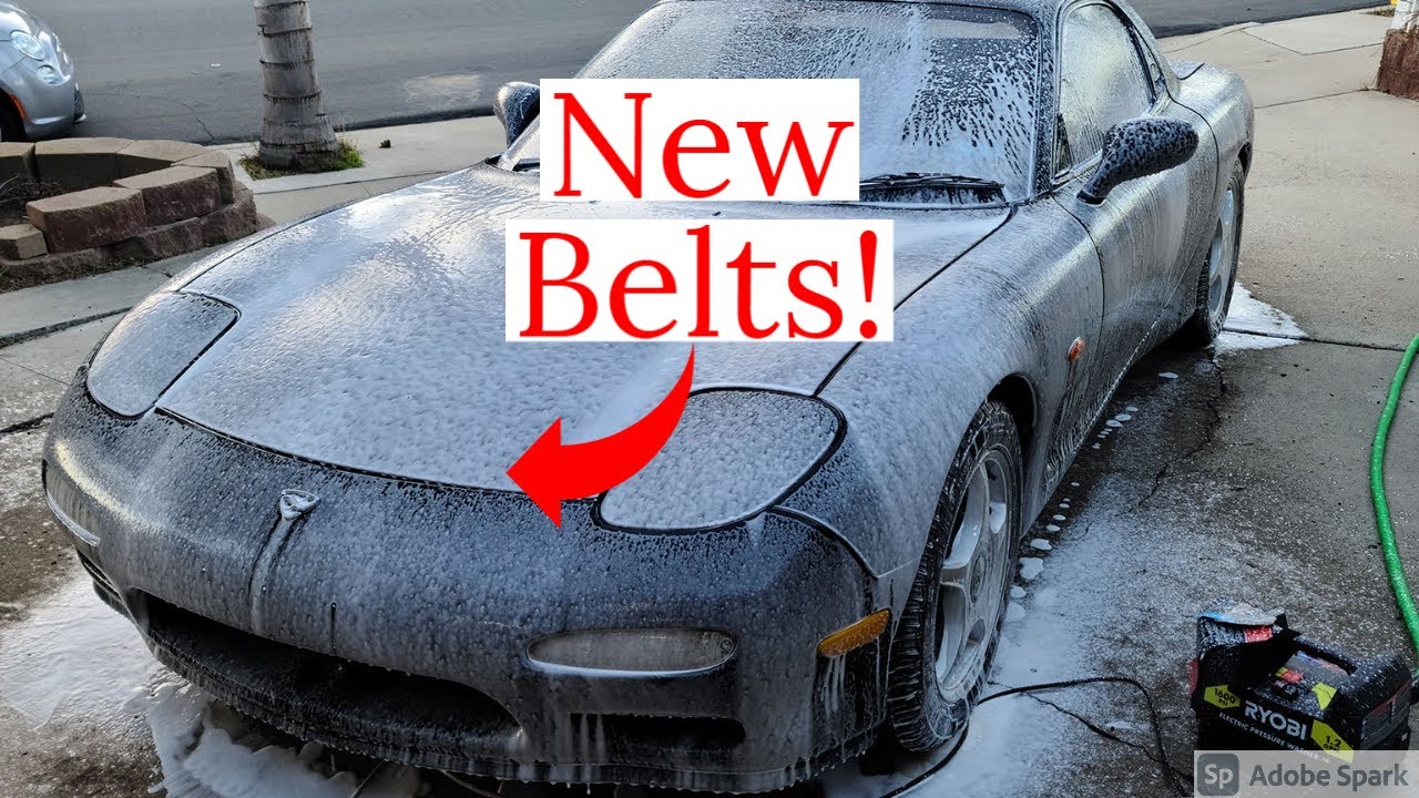 FD3S RX-7 Belt Change
