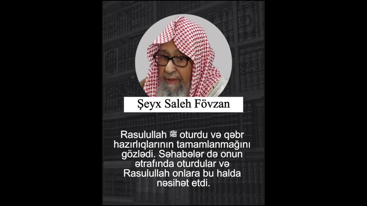 DƏFN ZAMANI XATİRLAMA ETMƏK