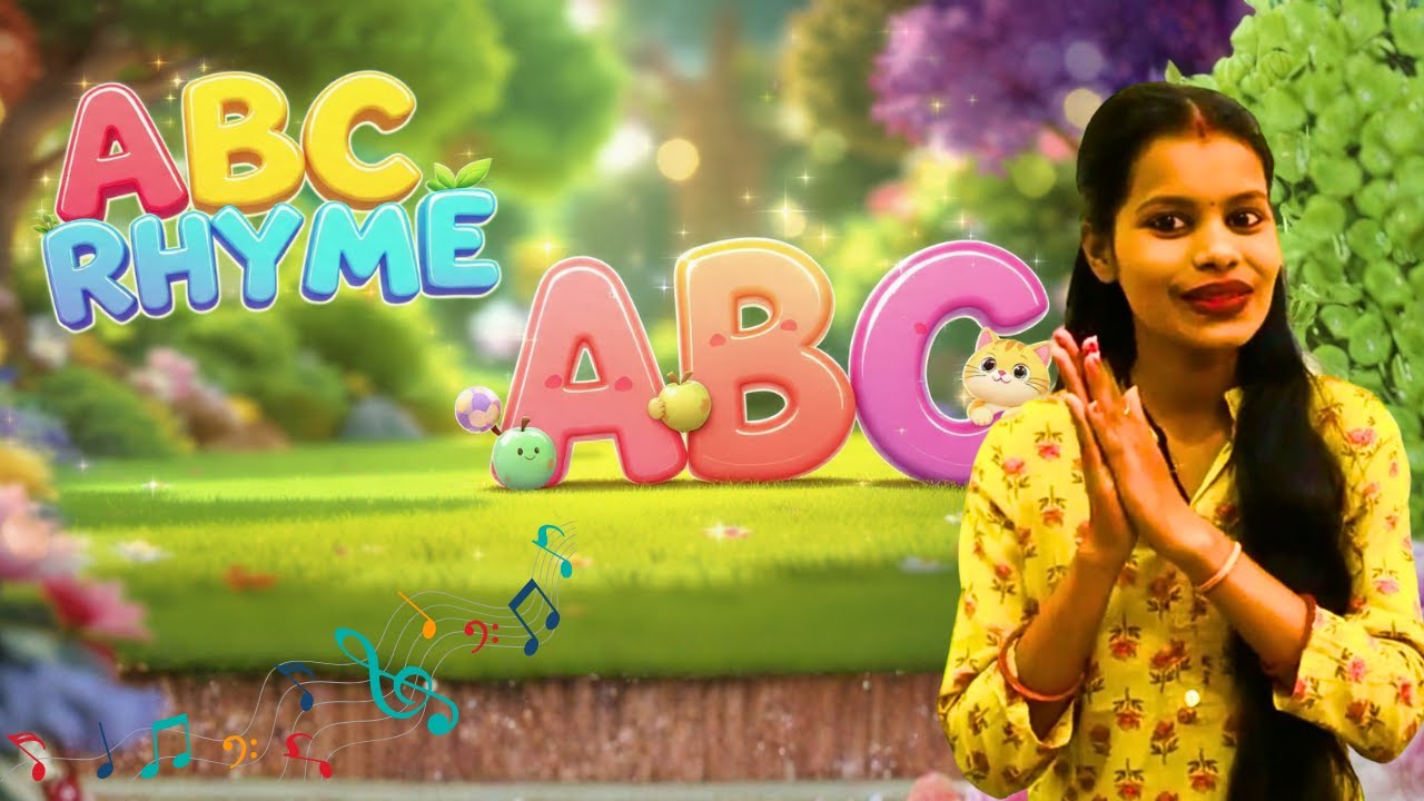 ABCD - Alphabets rhymes  ABC english songs #ytvideo 