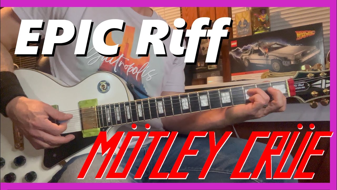 How to Play the Looks That Kill Guitar Riff | Motley Crue