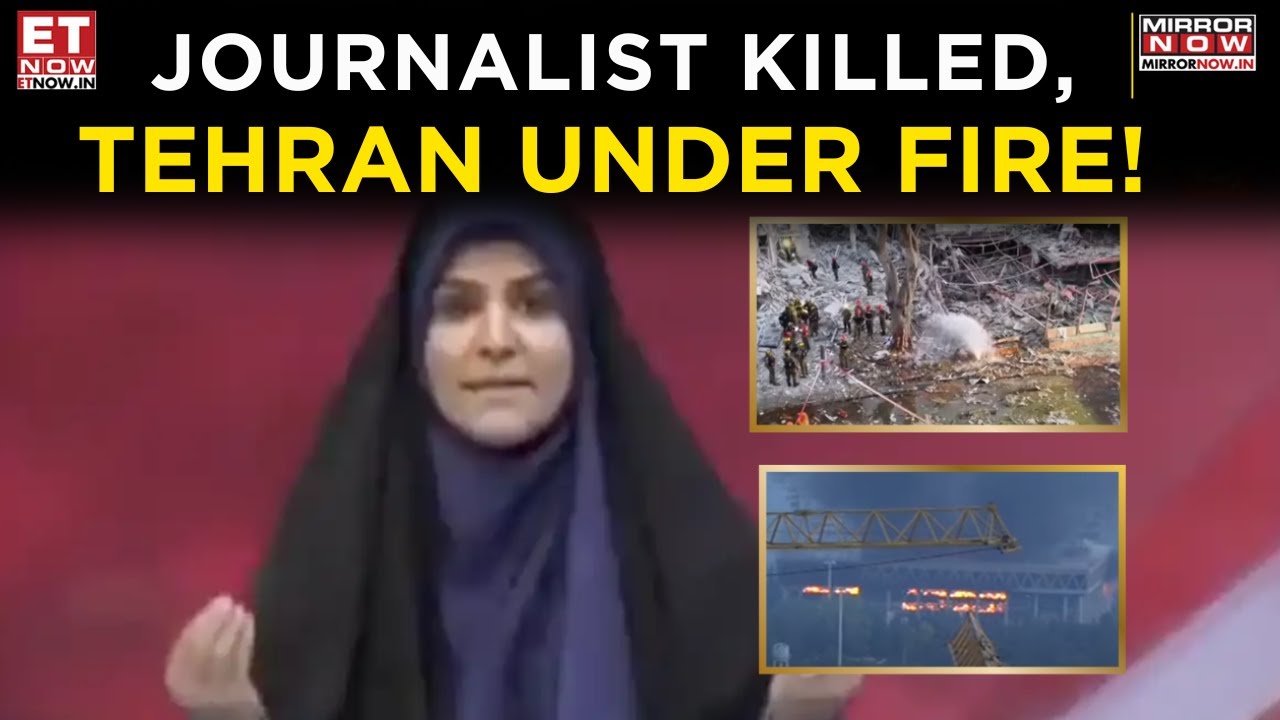 Israel Strikes Iran State TV HQ, Kills Journalist; Tehran Vows Retaliation Amid Soaring Tension