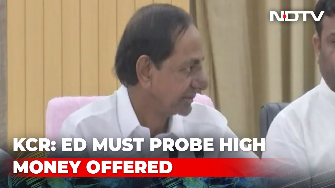 KCR Presents Video To Back MLA Poaching Charges, Other Top Stories
