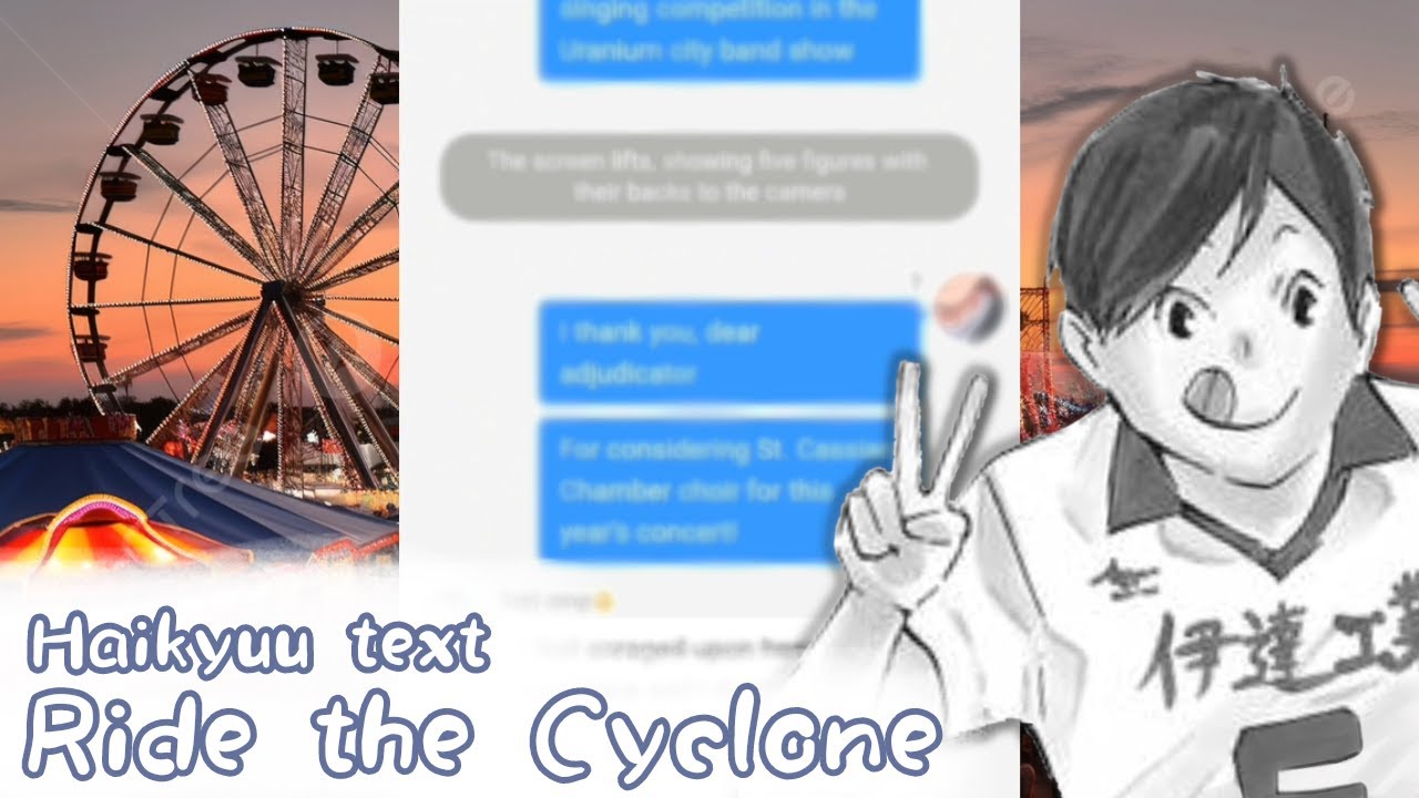 Every Story's Got A Lesson || Haikyuu x Ride the Cyclone (5)