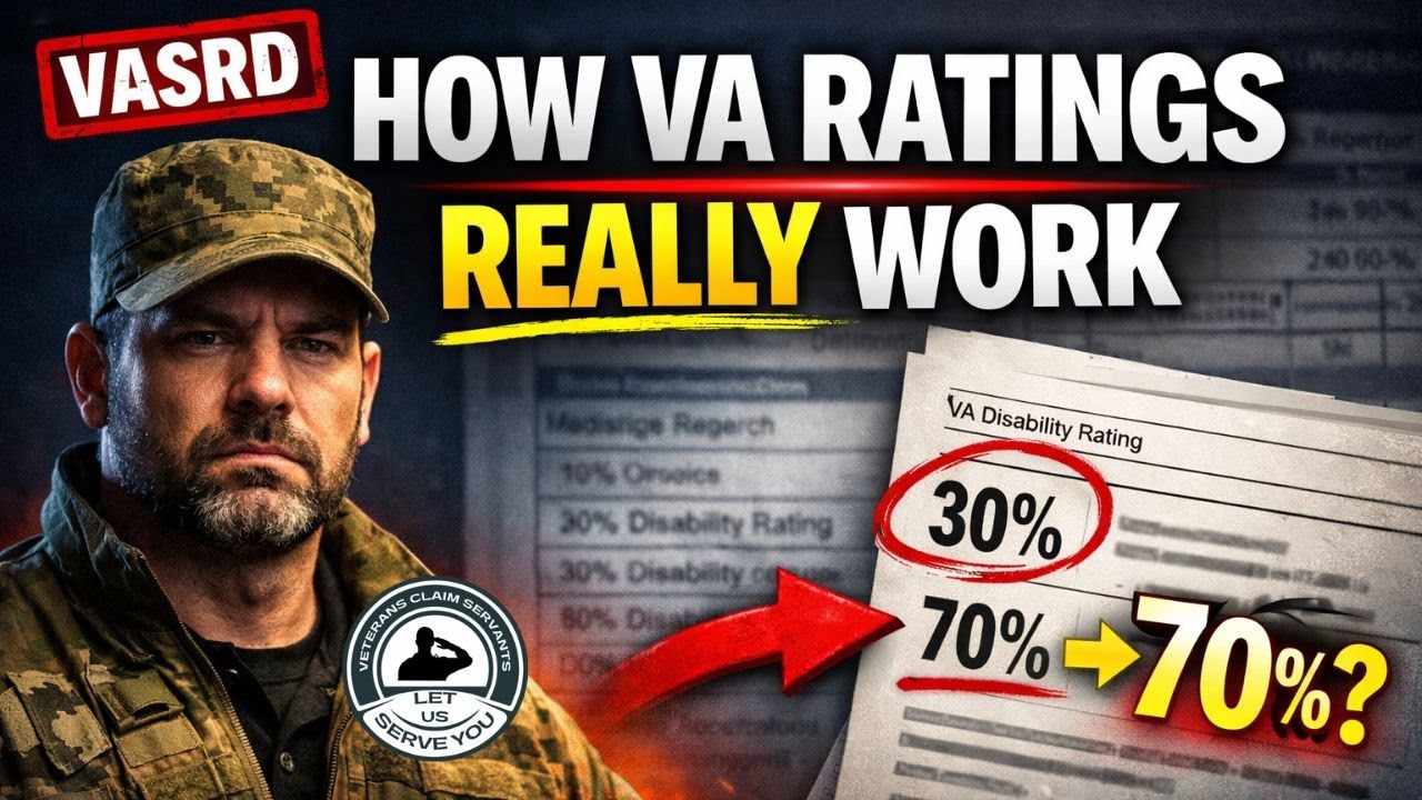 The VASRD: How VA Disability Ratings Actually Work