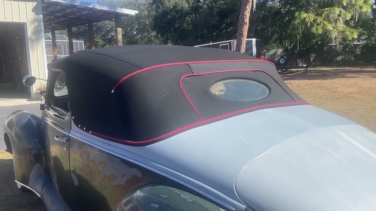 1940 LincoIn Zephyr Continental Cabriolet second video