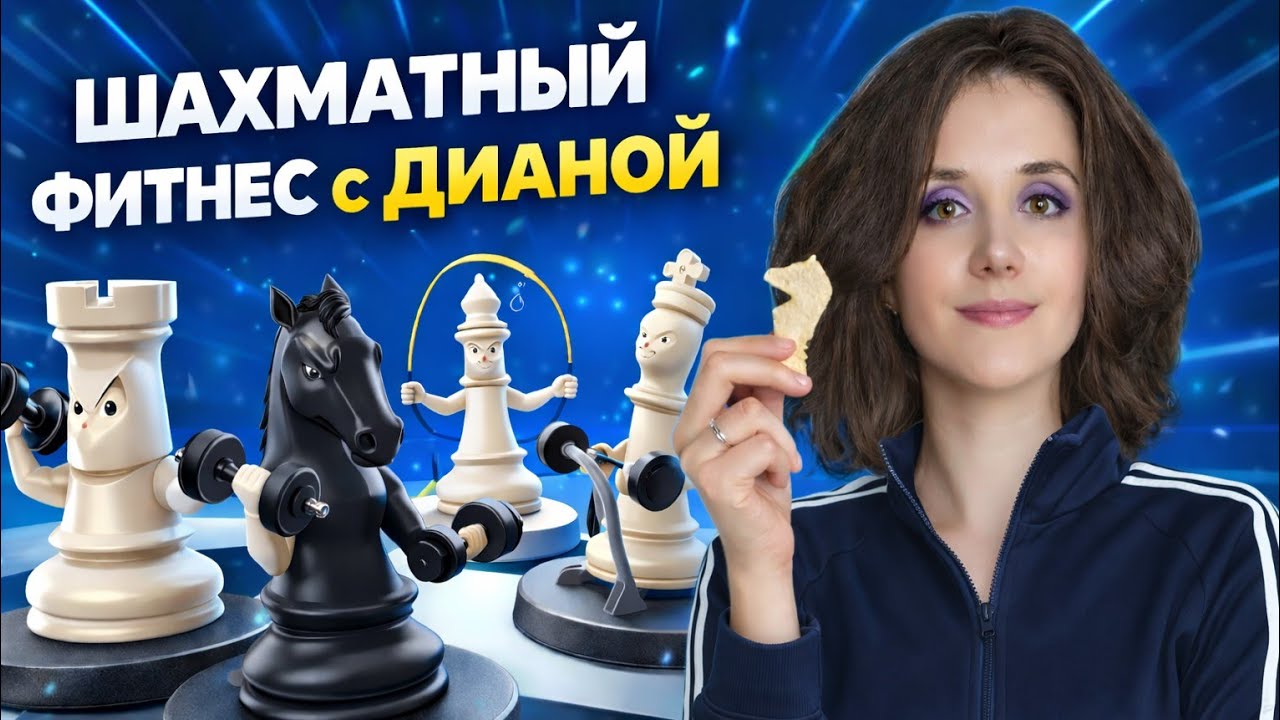 Шахматный фитнес с Дианой 11