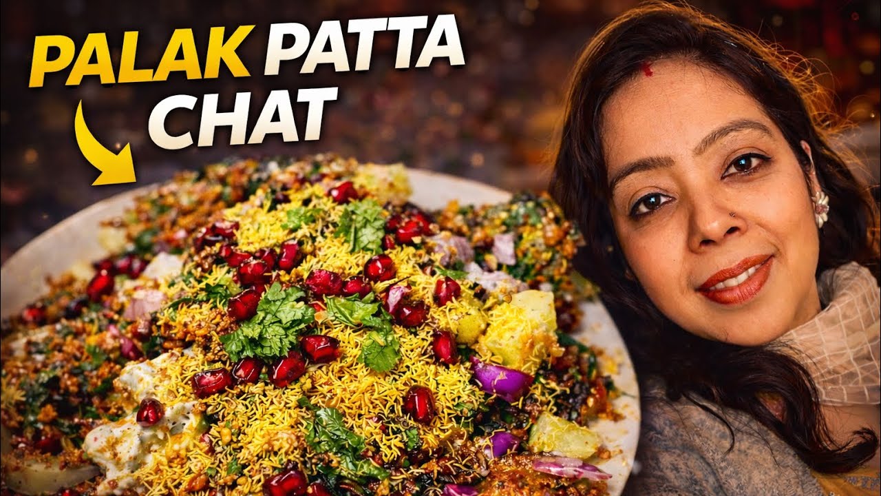 Palak Patta Chaat 2 Secret Chutney Ke Saath 🤤 Super Crunchy + Taste Tips