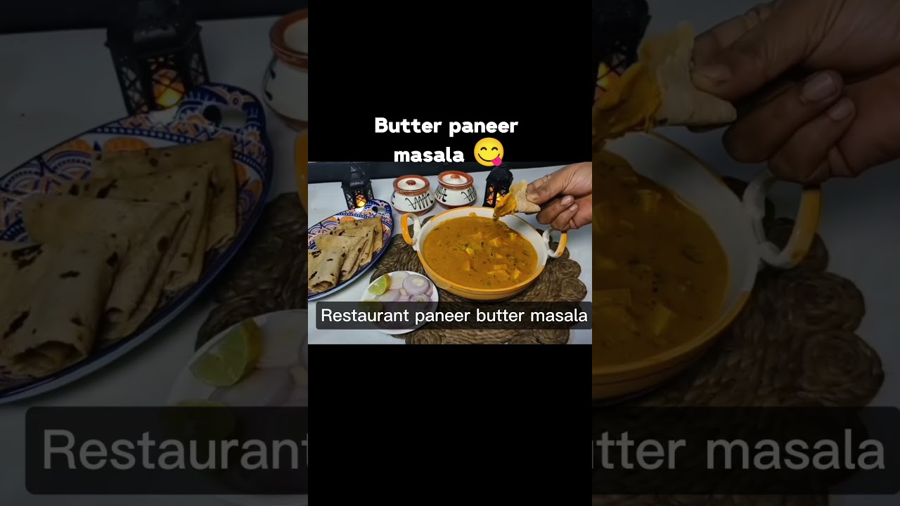 Butter Paneer Masala 😍 | Restaurant Style Paneer Butter Masala | Easy Recipe 