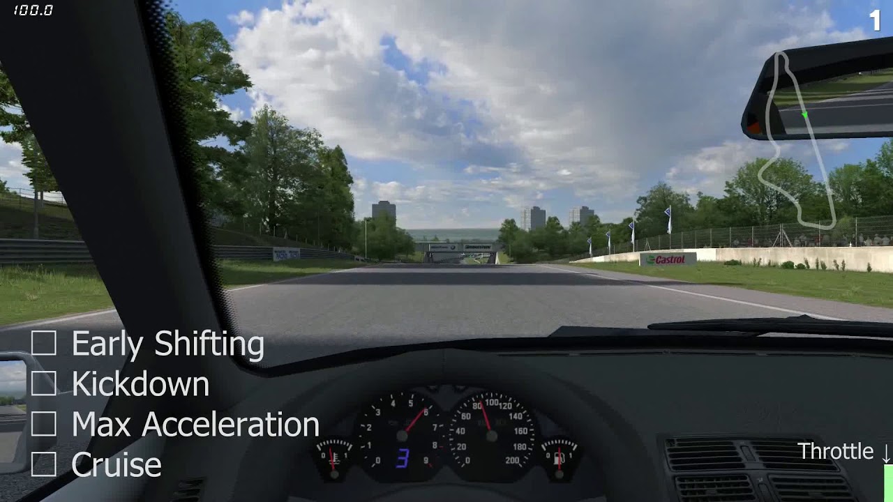 Live for Speed Automatic Transmission Behaviour