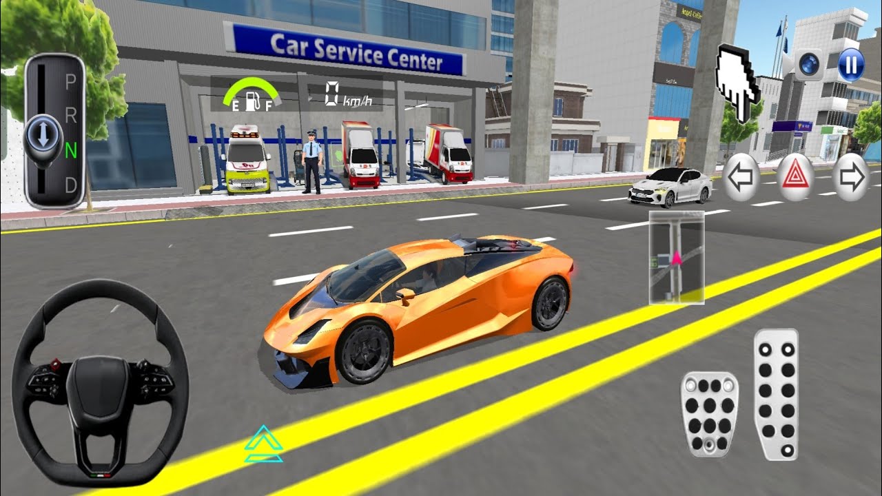New Ambulance & Lamborghini For Parking - 3D Driving Class 2026 Android Gameplay