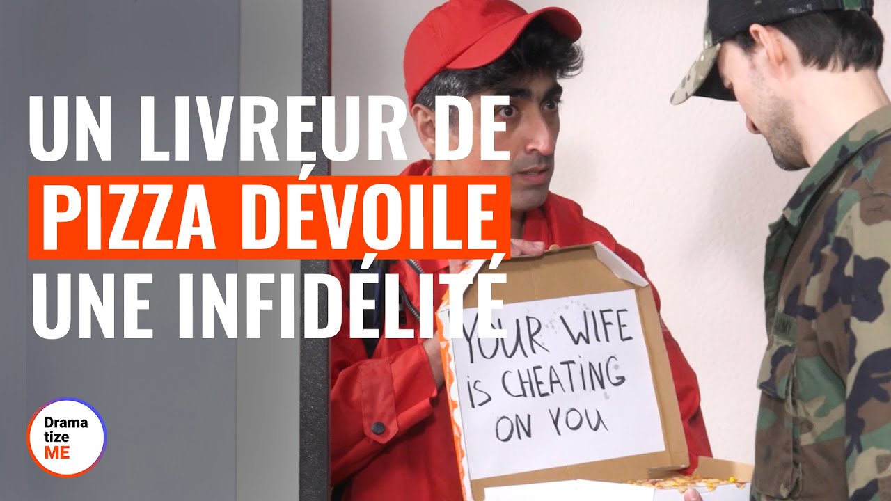 Un Livreur De Pizza Dévoile Une Infidélité | @DramatizeMeFrance