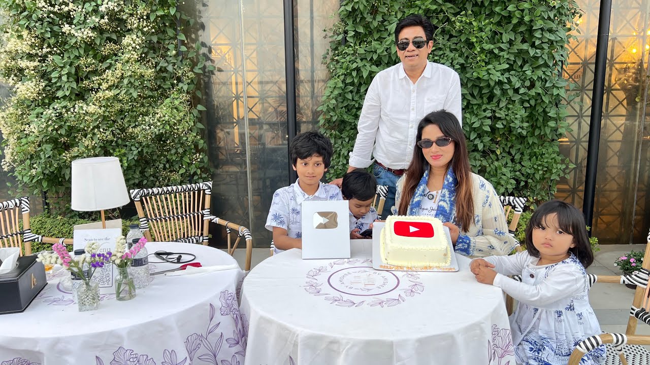 Amar YouTube silver play button celebration! (Daily-Vlog)