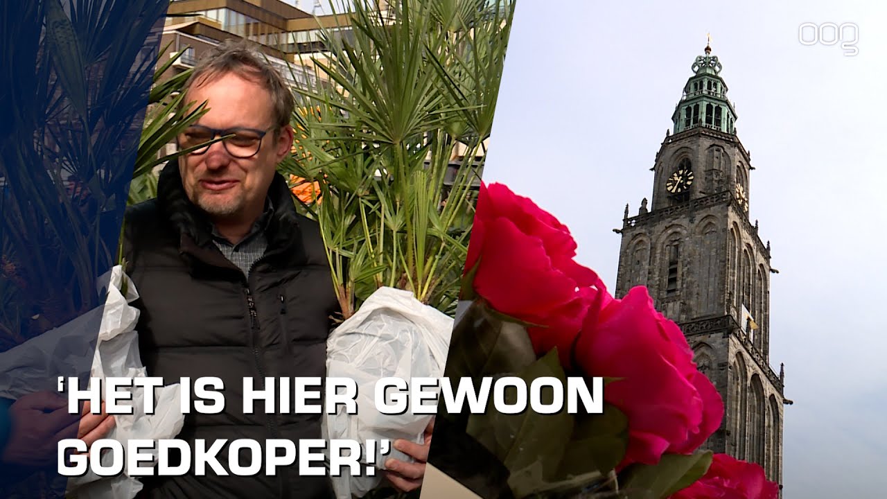 Duitsers overspoelen de stad tijdens de Bloemetjesmarkt