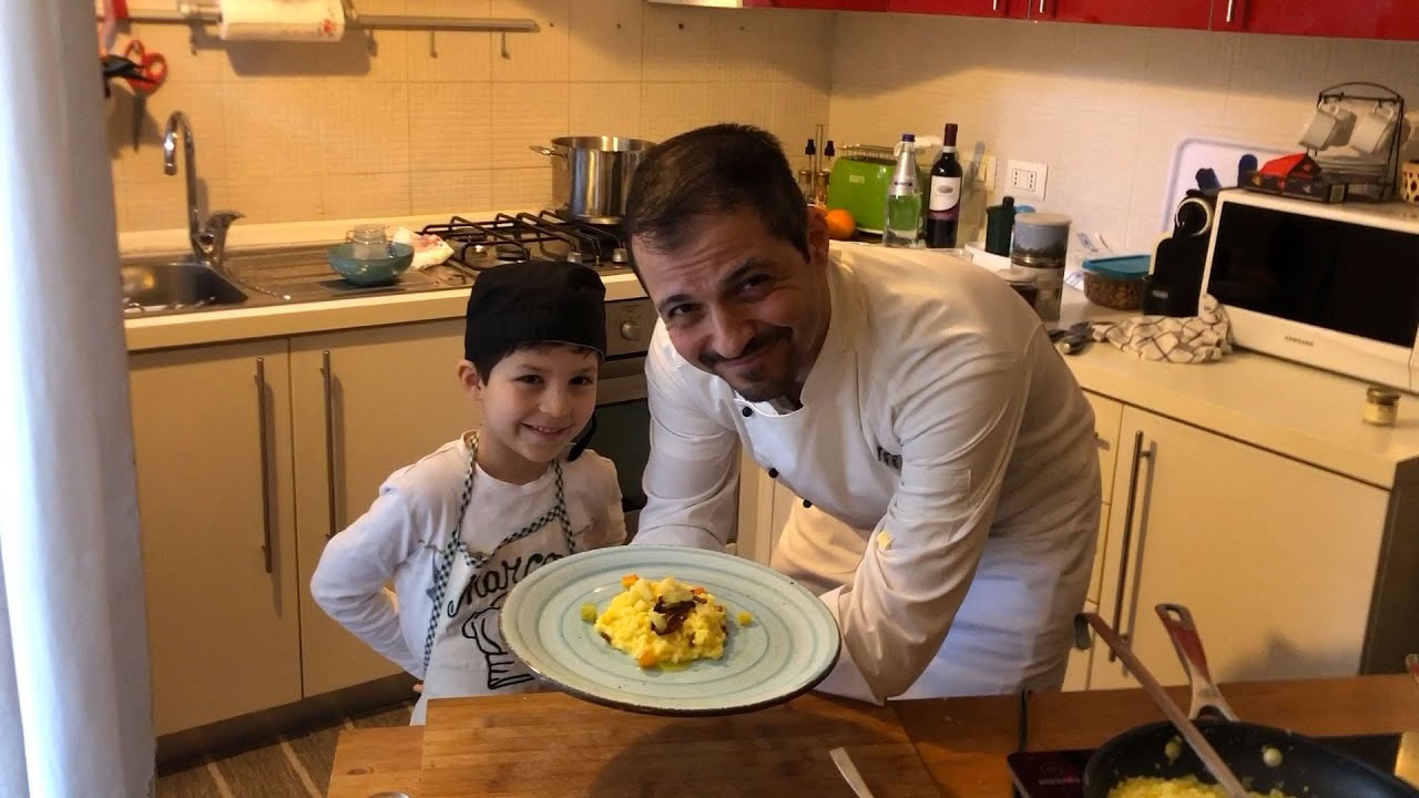 Domenica 19 aprile 2020: Un risotto giallo