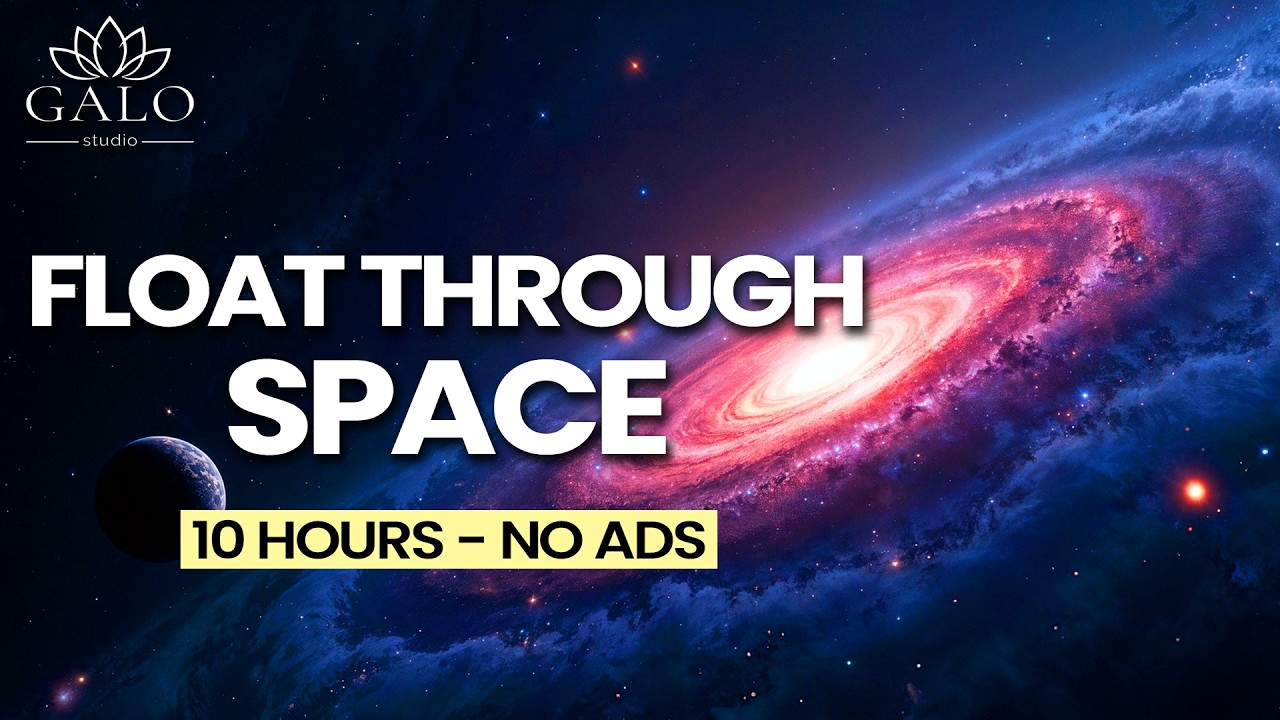 🌌✨ Journey Into #innerpeace — 10 Hours of Calm Space Music (No Ads) | Galo Studio Zen #mindfulness
