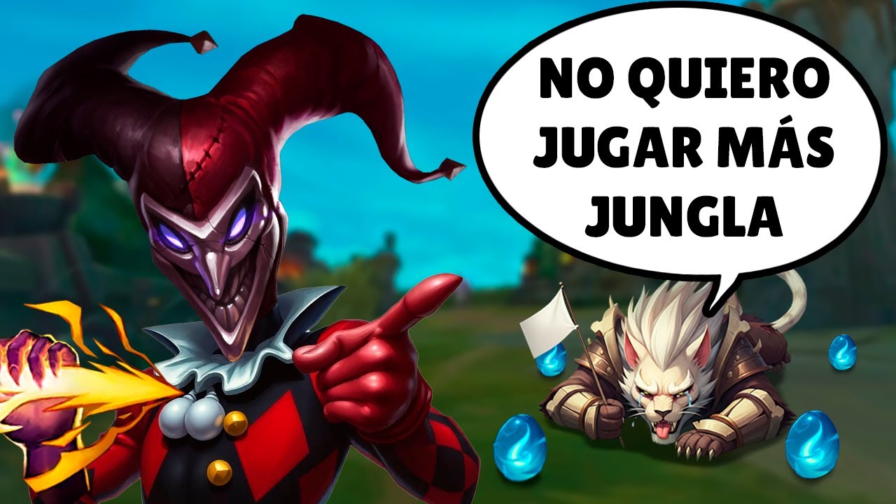 ¡NO QUERRÁN JUGAR JUNGLA después de ESTO! El poder de Shaco Jungler Impostor😈