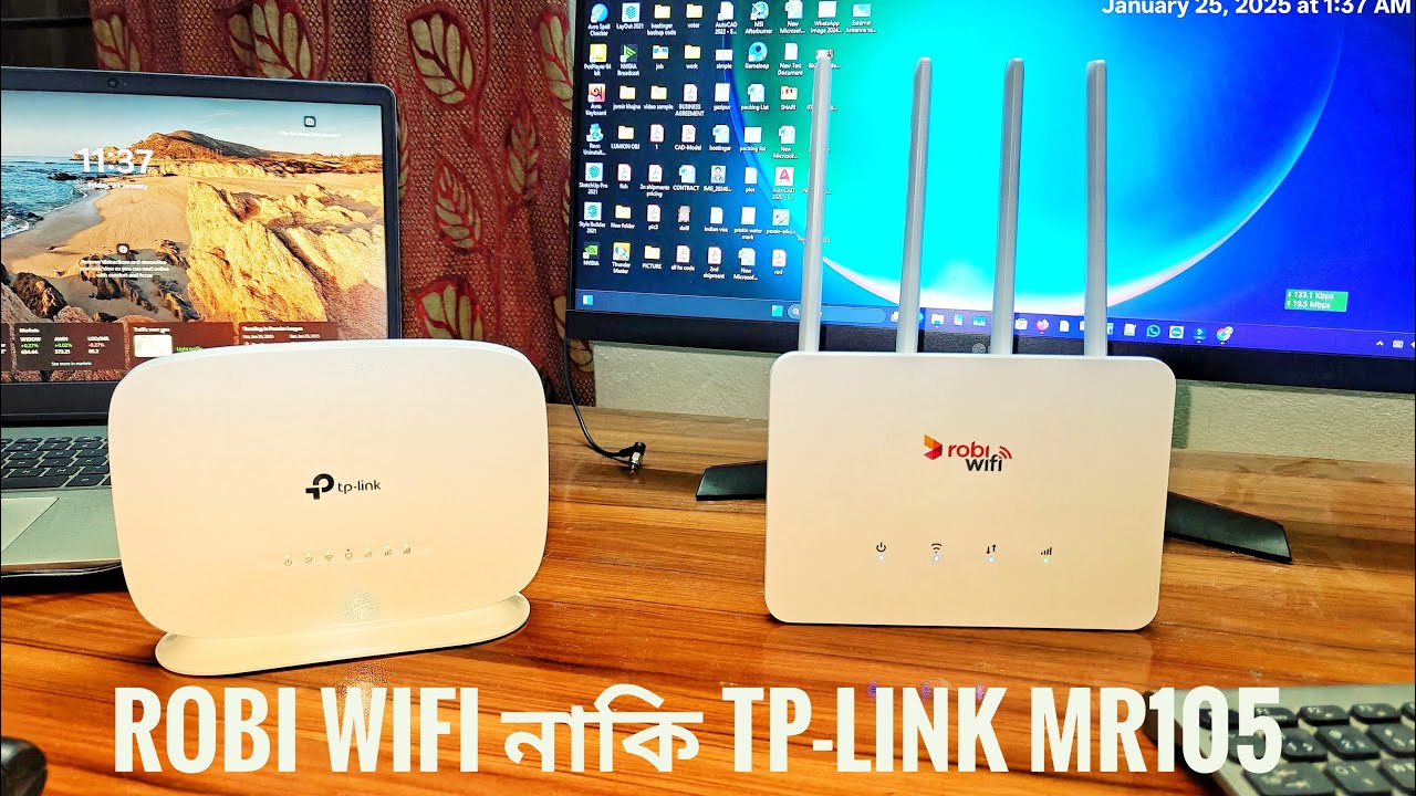 Robi WIFI নাকি Tp-Link MR105 কোন রাউটারটি কিনলে ভাল হবে?