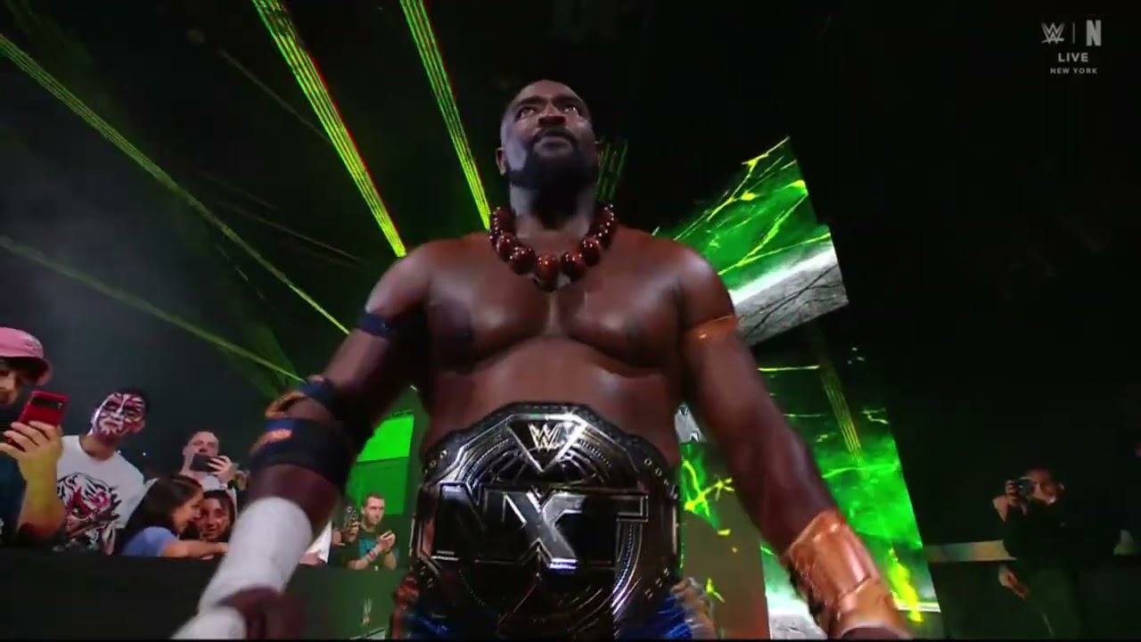 Oba Femi Entrance: WWE NXT Roadblock, March 11, 2025