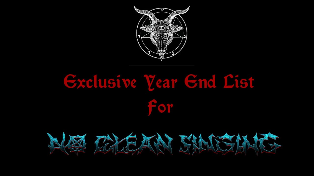 Best of Black Metal 2017 Year End List for nocleansinging