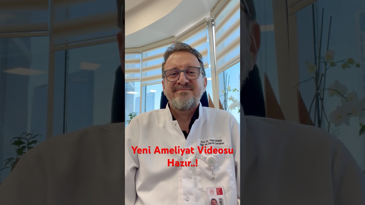Yeni Ameliyat Videosu Bentall + Bypass Bu Hafta Yayında! (Now with English Dubbing!)