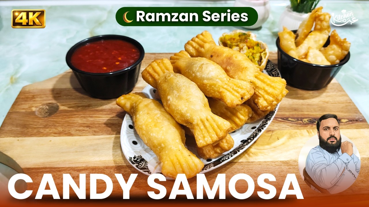 Candy Samosa Recipe | Sweet & Crispy Dessert Samosa | Ramzan Series Episode 11
