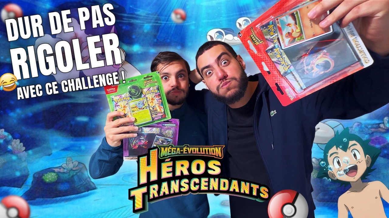POKEMON HEROS TRANSCENDANTS me2.5 OUVERTURE DE FOLIE - ( Nouveau concept Youtube )