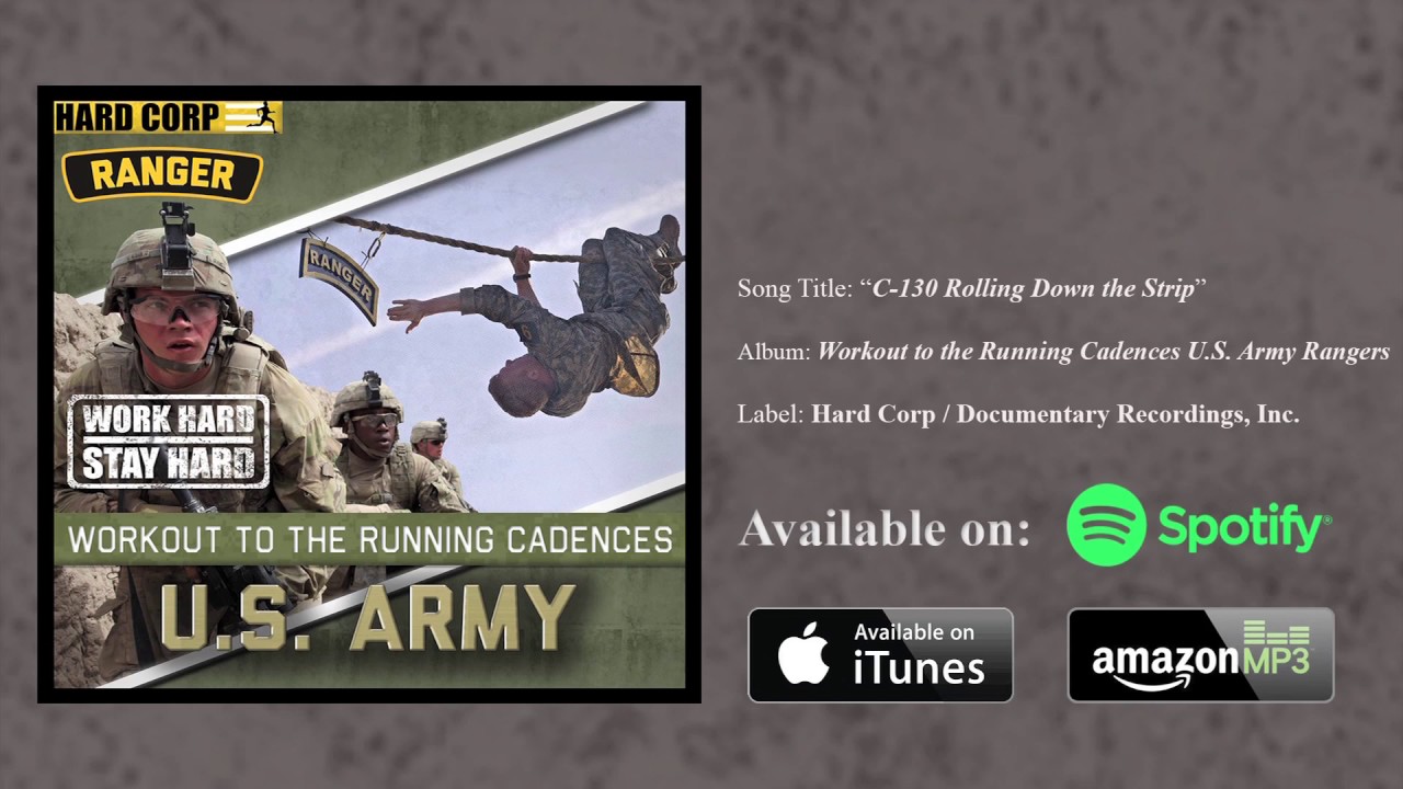 C-130 Rolling Down the Strip (Army Rangers Cadence)