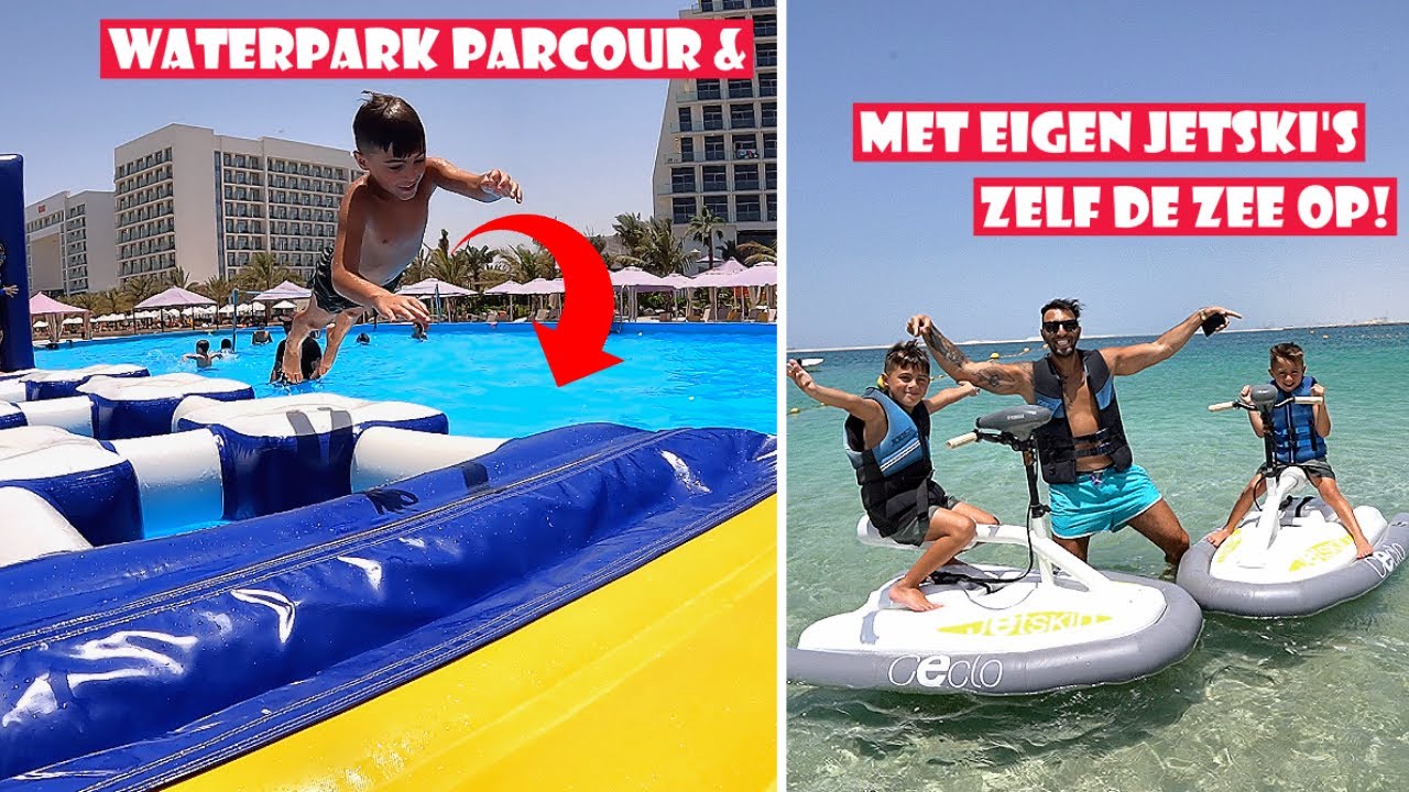 MEEST HILARISCHE WATERPARK & ZE KRIJGEN EEN EIGEN JETSKI 💦 | #689